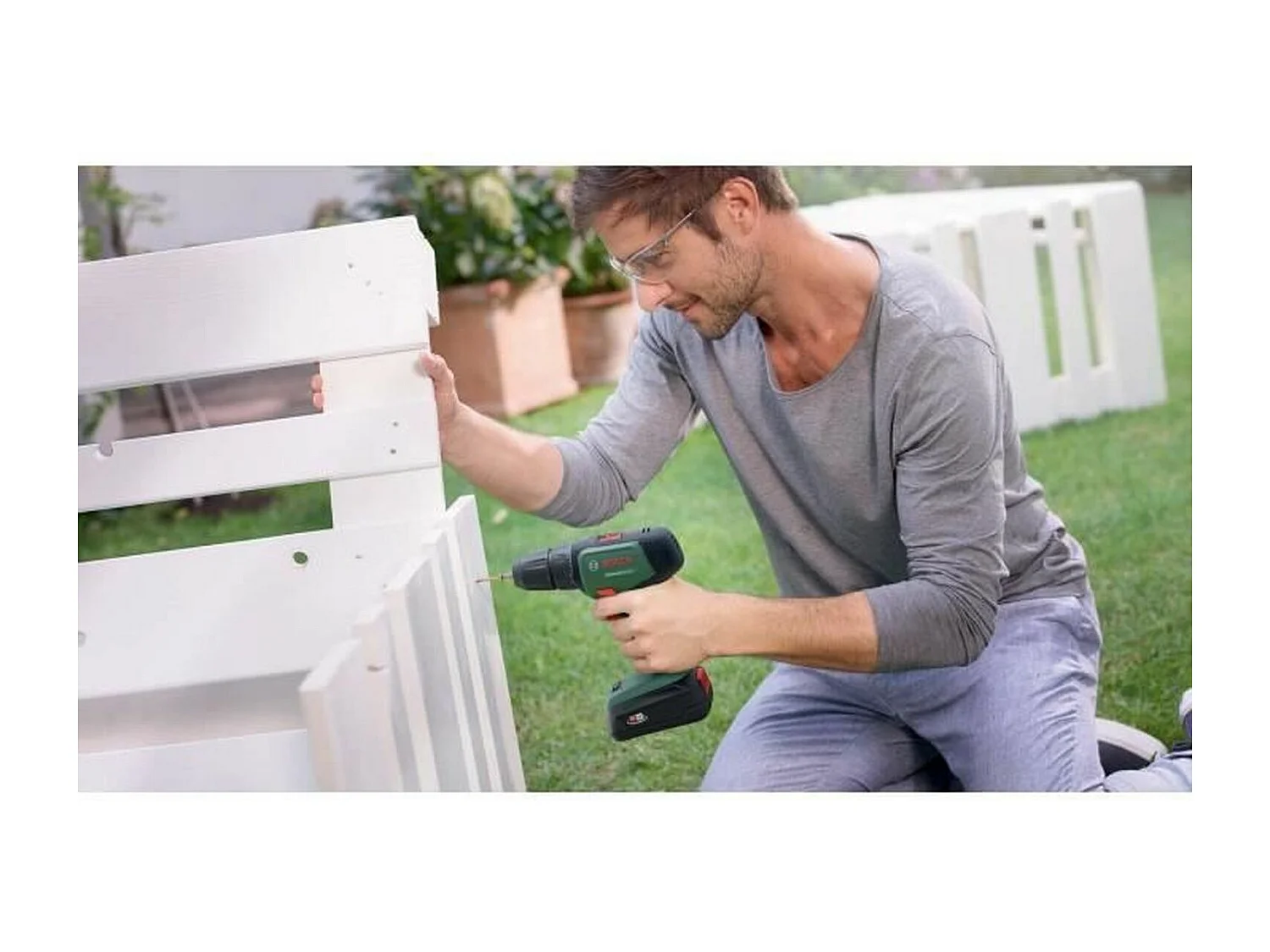 Bosch accuboormachine - één verwisselbare 18V-accu