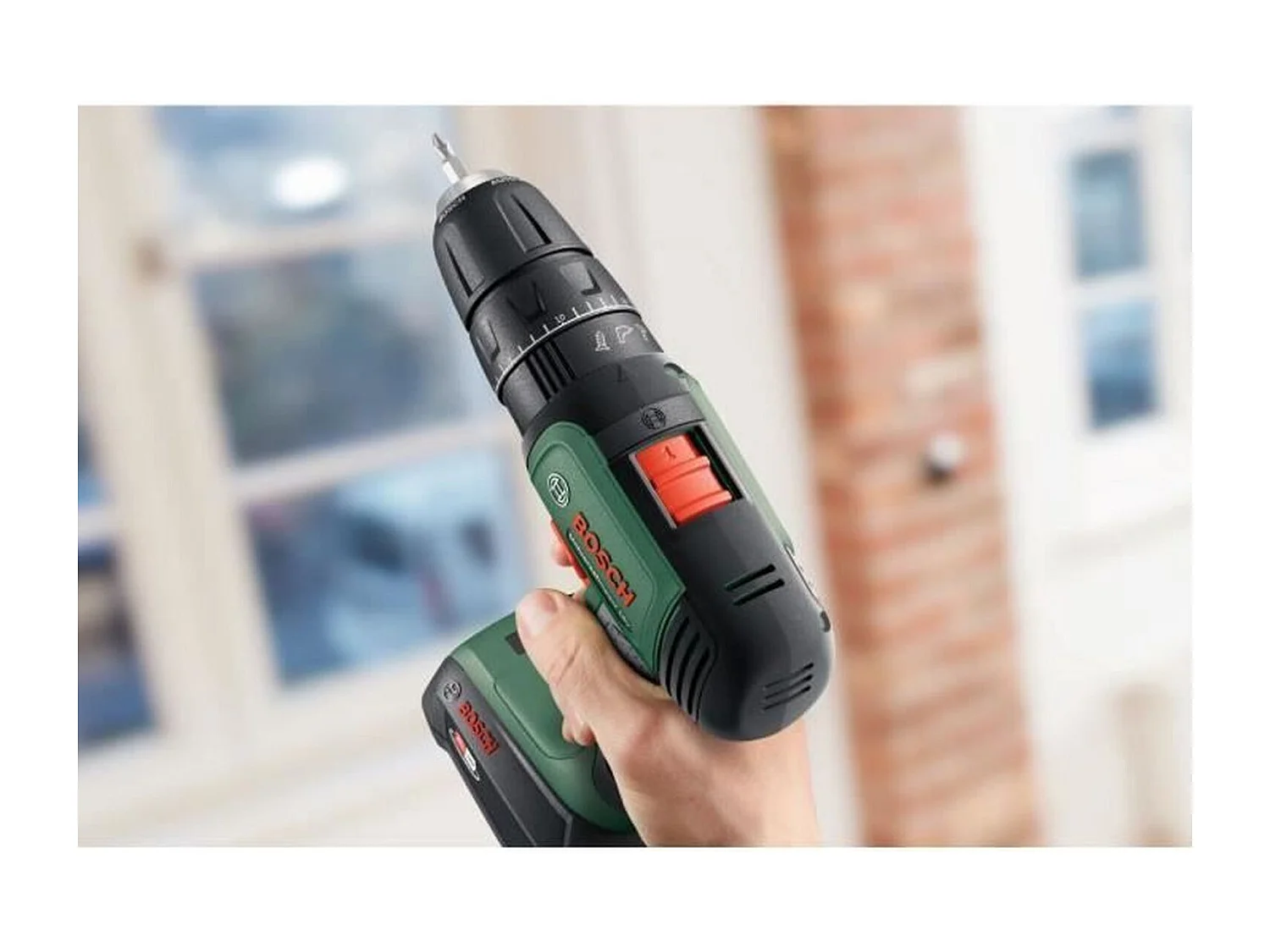 Taladro de impacto inalámbrico Bosch - 20 posiciones de preselección de par