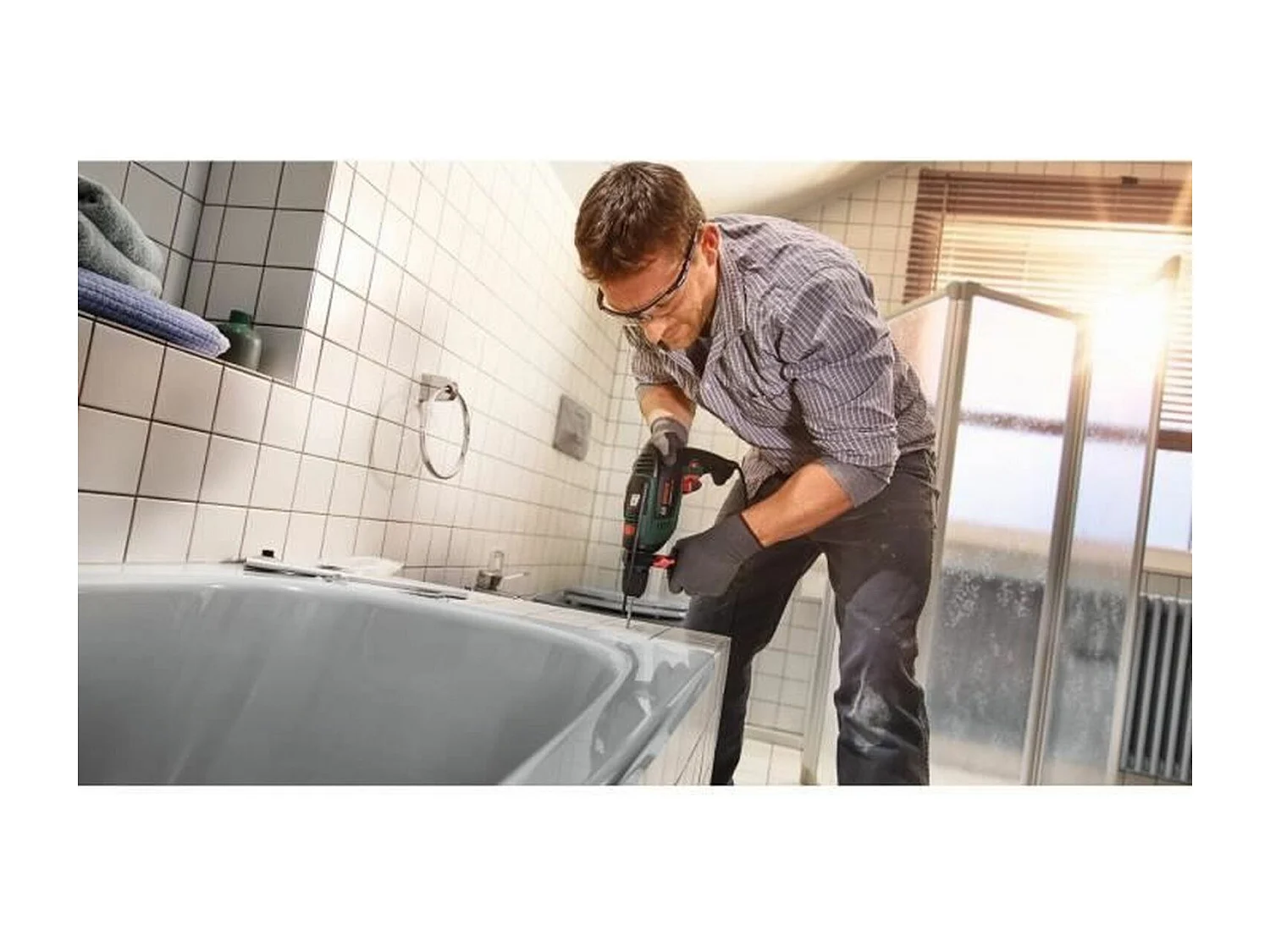 Taladro de impacto inalámbrico Bosch - 20 posiciones de preselección de par