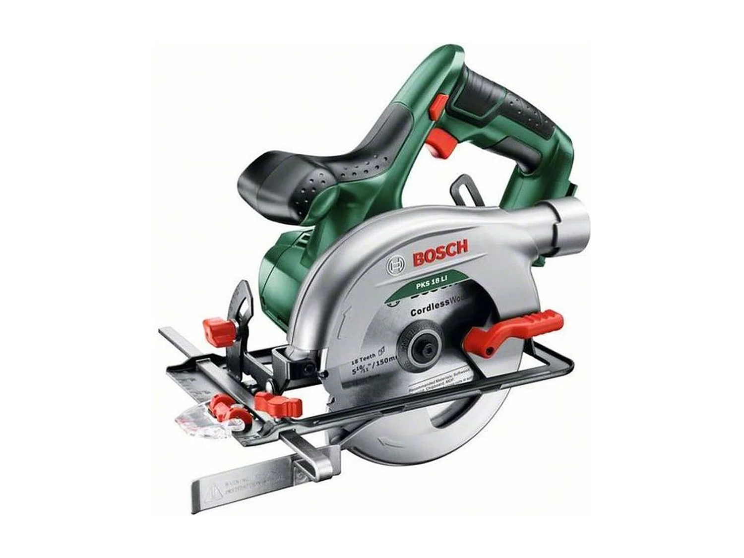 Sierra circular inalámbrica de Bosch - PKS 18 Li (sin batería o cargador)