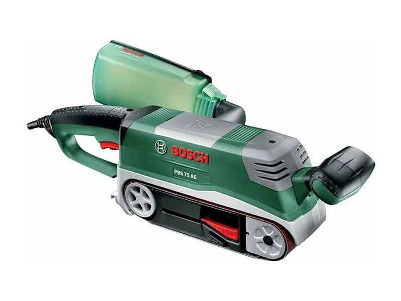 Ponceuse à bande Bosch - PBS 75 AE (Livré avec 1 bande abrasive G 80 et Coffret Standard)