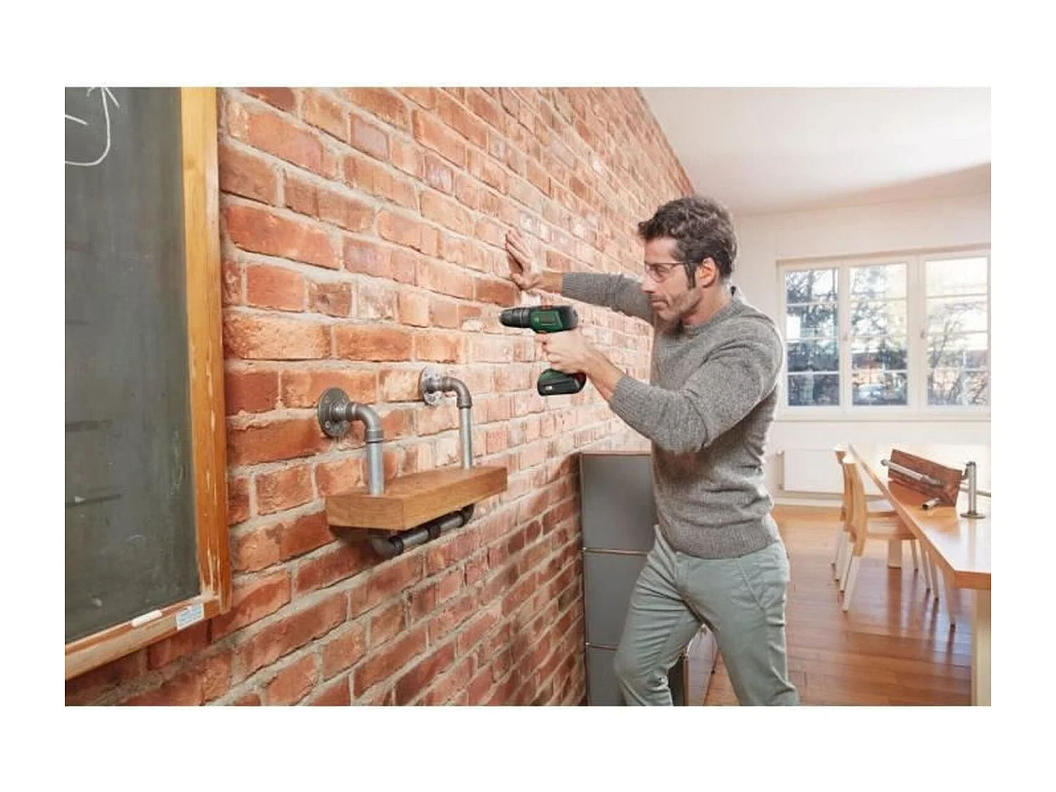 Taladro de impacto inalámbrico bosch