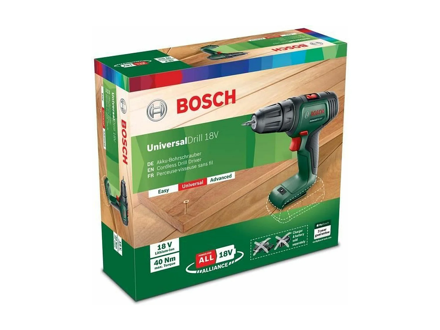 Trapano avvitatore a batteria Bosc batteria 18V