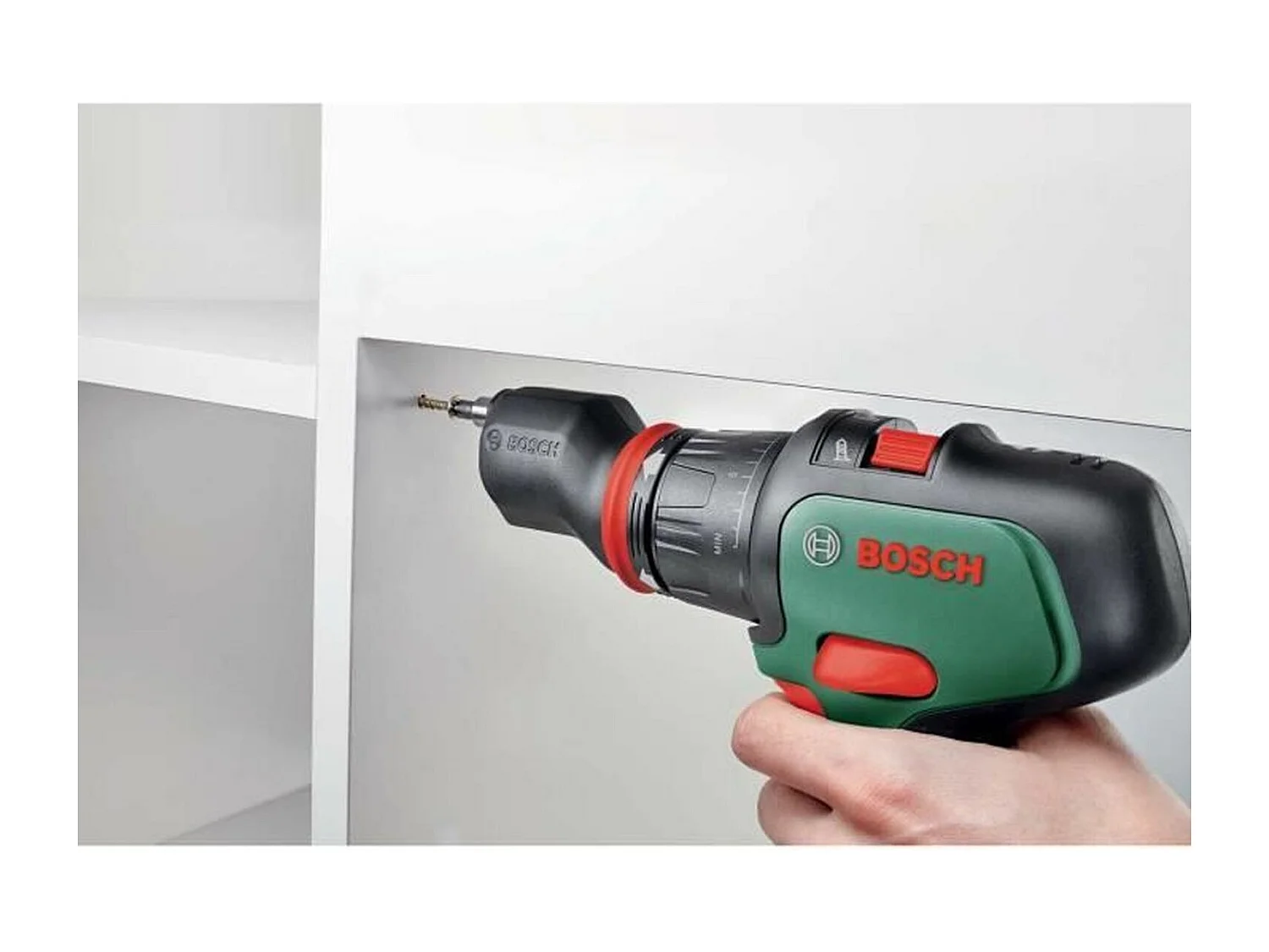 Trapano a percussione a batteria Bosch Consegnato senza batteria né caricabatterie.