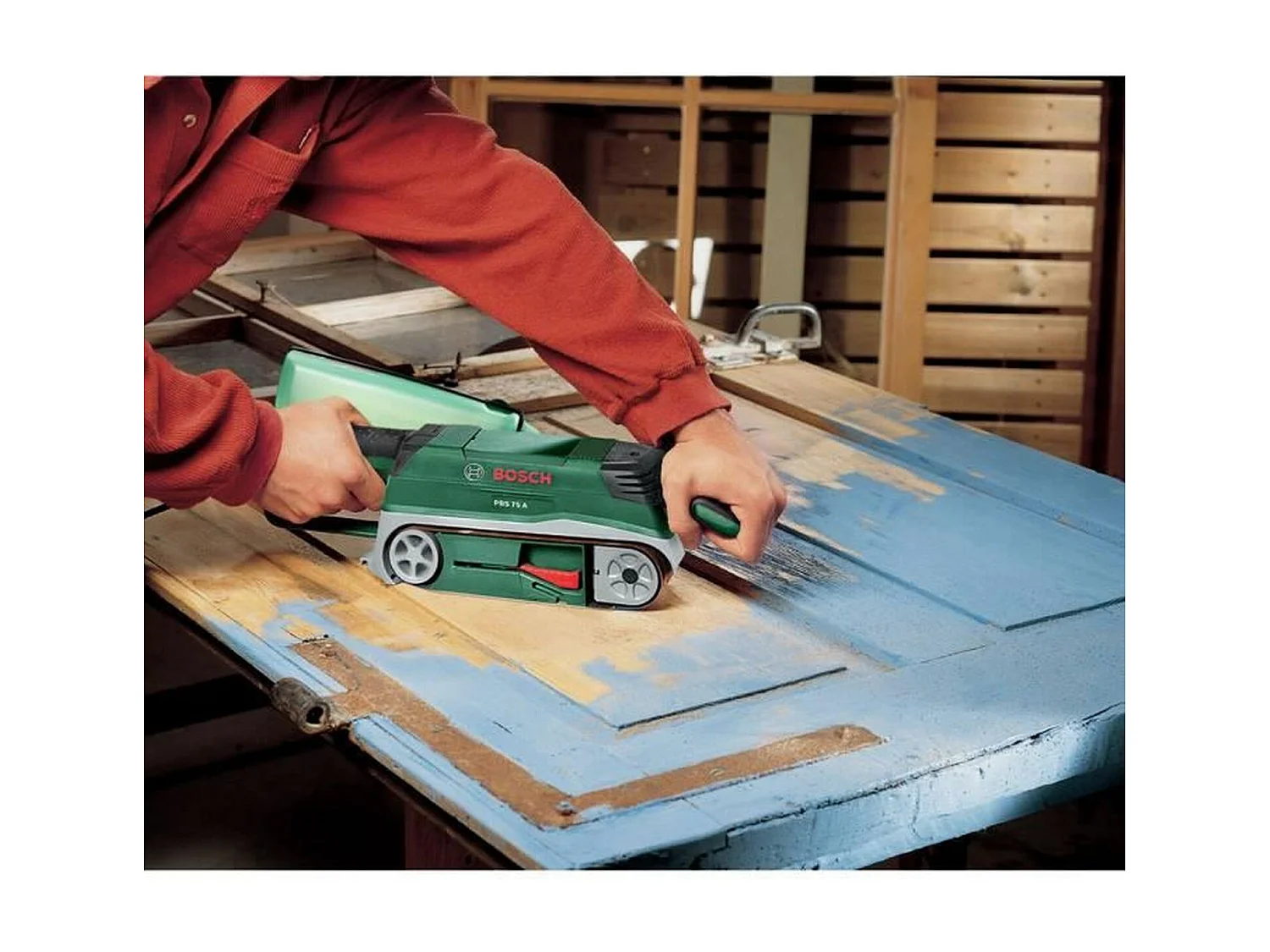 Bosch PBS 75 A 710 W bandschuurmachine