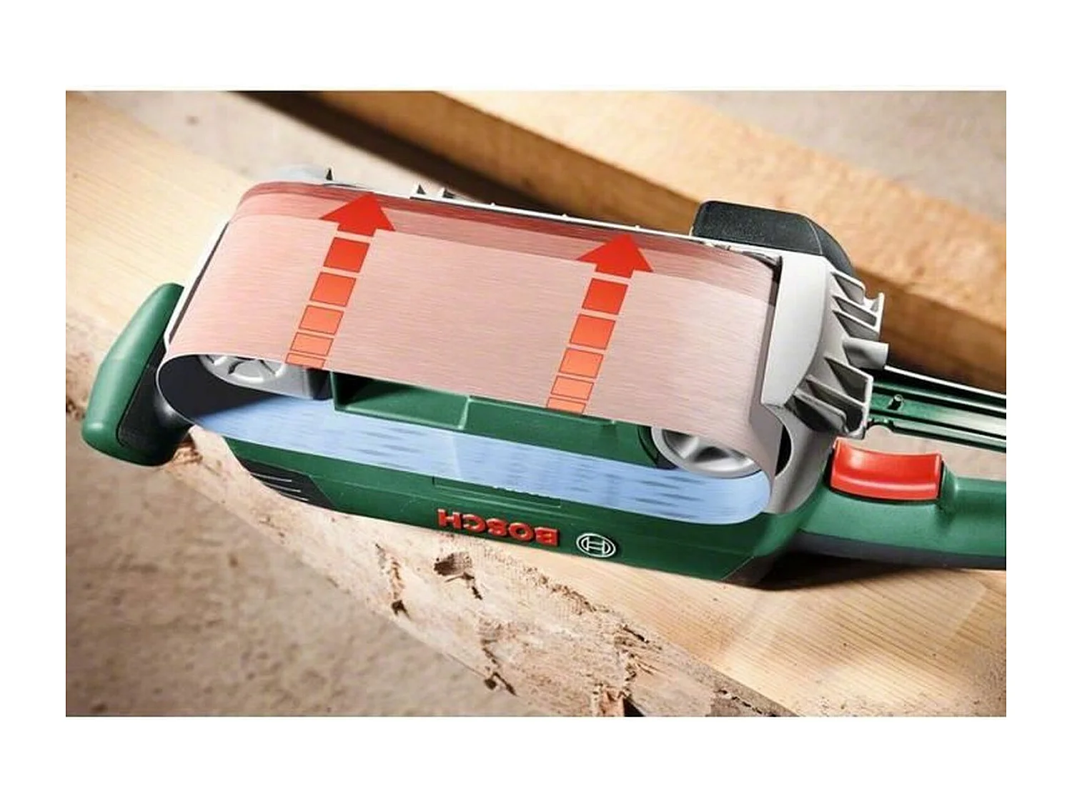 Ponceuse à bande Bosch PBS 75 A 710 W