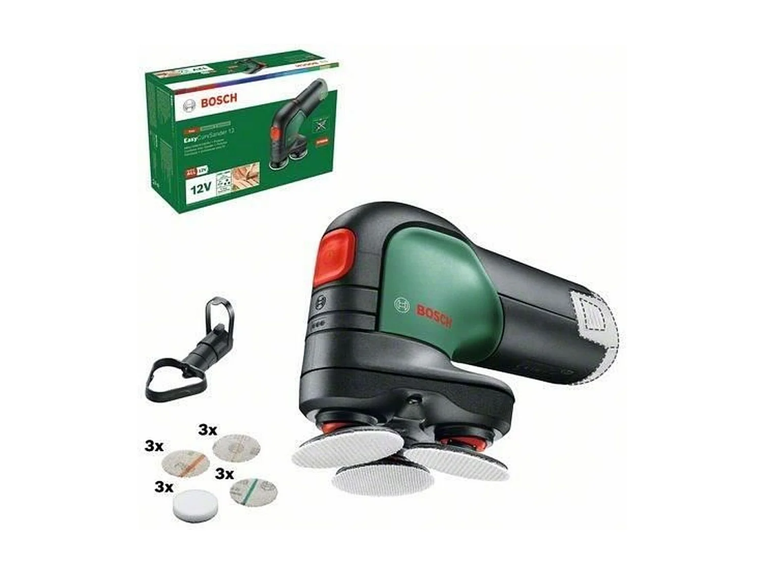 Bosch Schuur-Polijstmachine - 12V accu niet inbegrepen