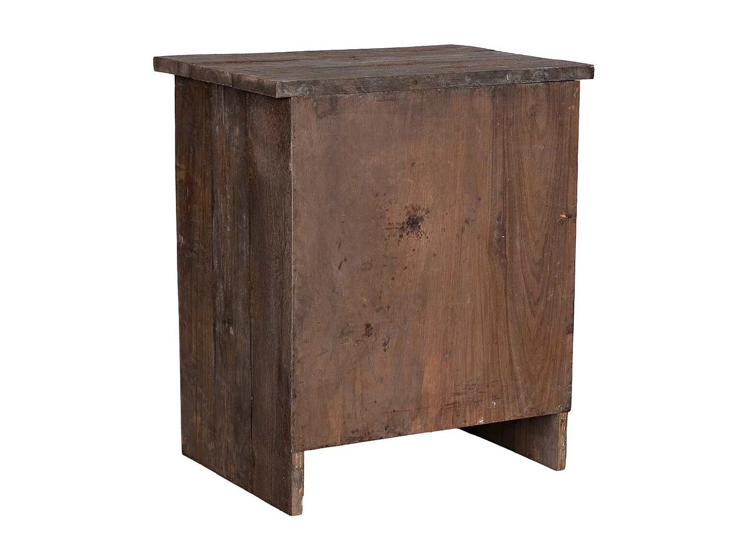 Mesa de cabeceira em madeira com 3 gavetas 40x31x46,5h cm