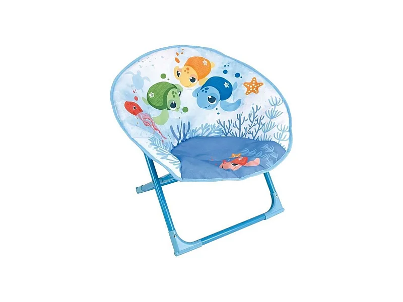 Ma petite carapace siège lune pliable tortues aquatiques enfant 47 x 54 x 42 cm