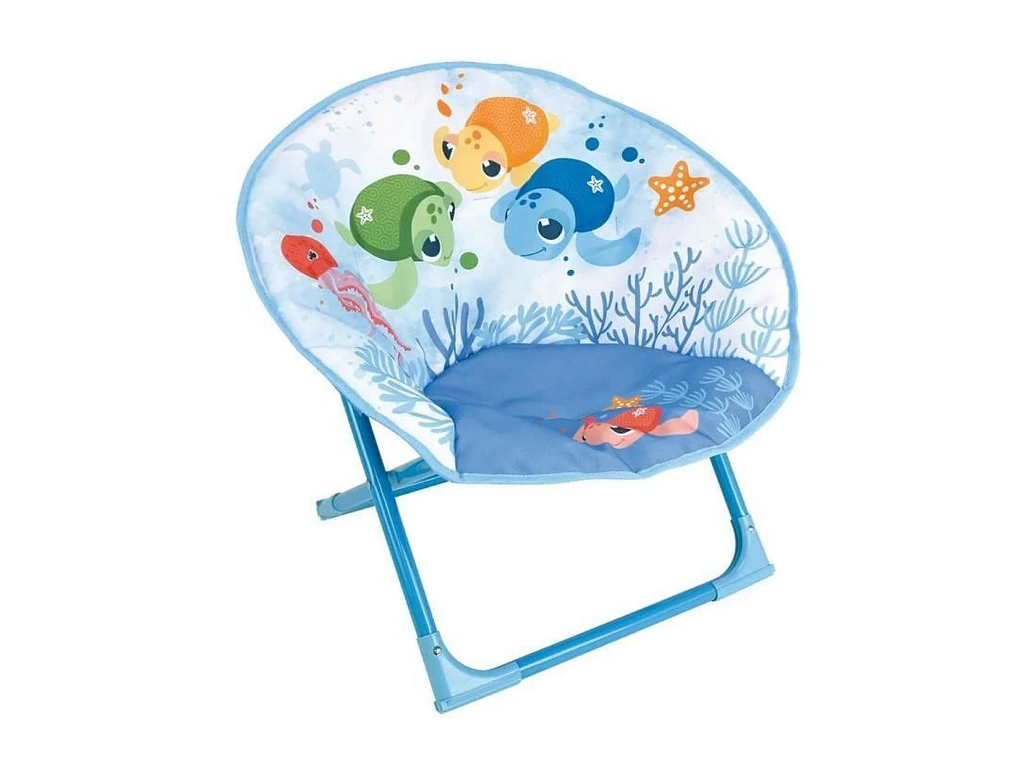Ma petite carapace siège lune pliable tortues aquatiques enfant 47 x 54 x 42 cm