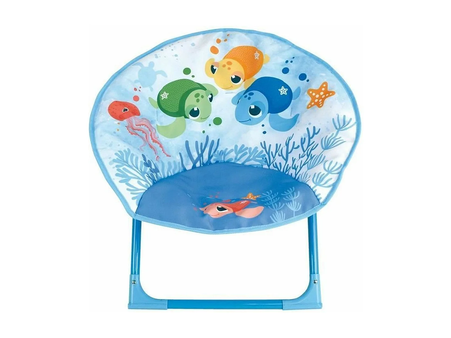 Ma petite carapace siège lune pliable tortues aquatiques enfant 47 x 54 x 42 cm