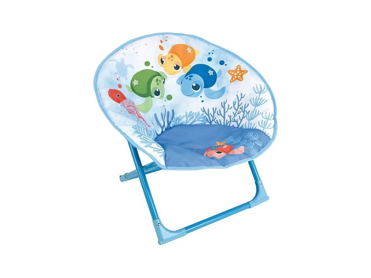 Ma petite carapace siège lune pliable tortues aquatiques enfant 47 x 54 x 42 cm