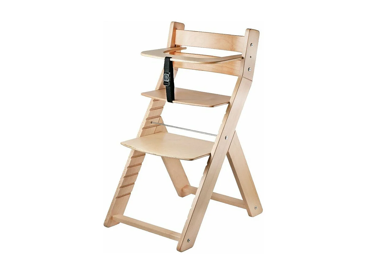 Chaise haute évolutive LUCA naturel