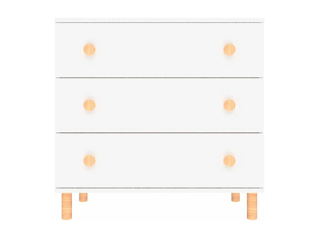 Commode enfant COMO blanc