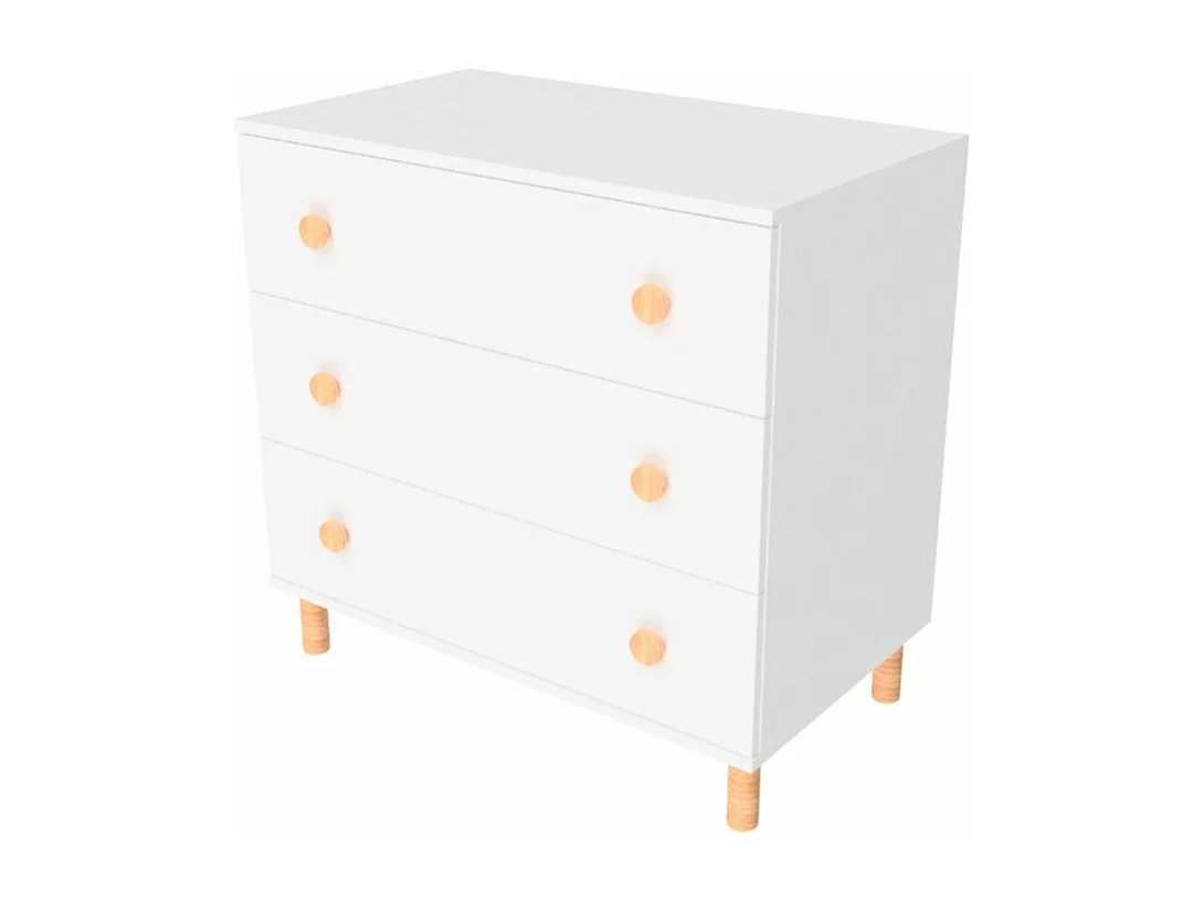 Commode enfant COMO blanc