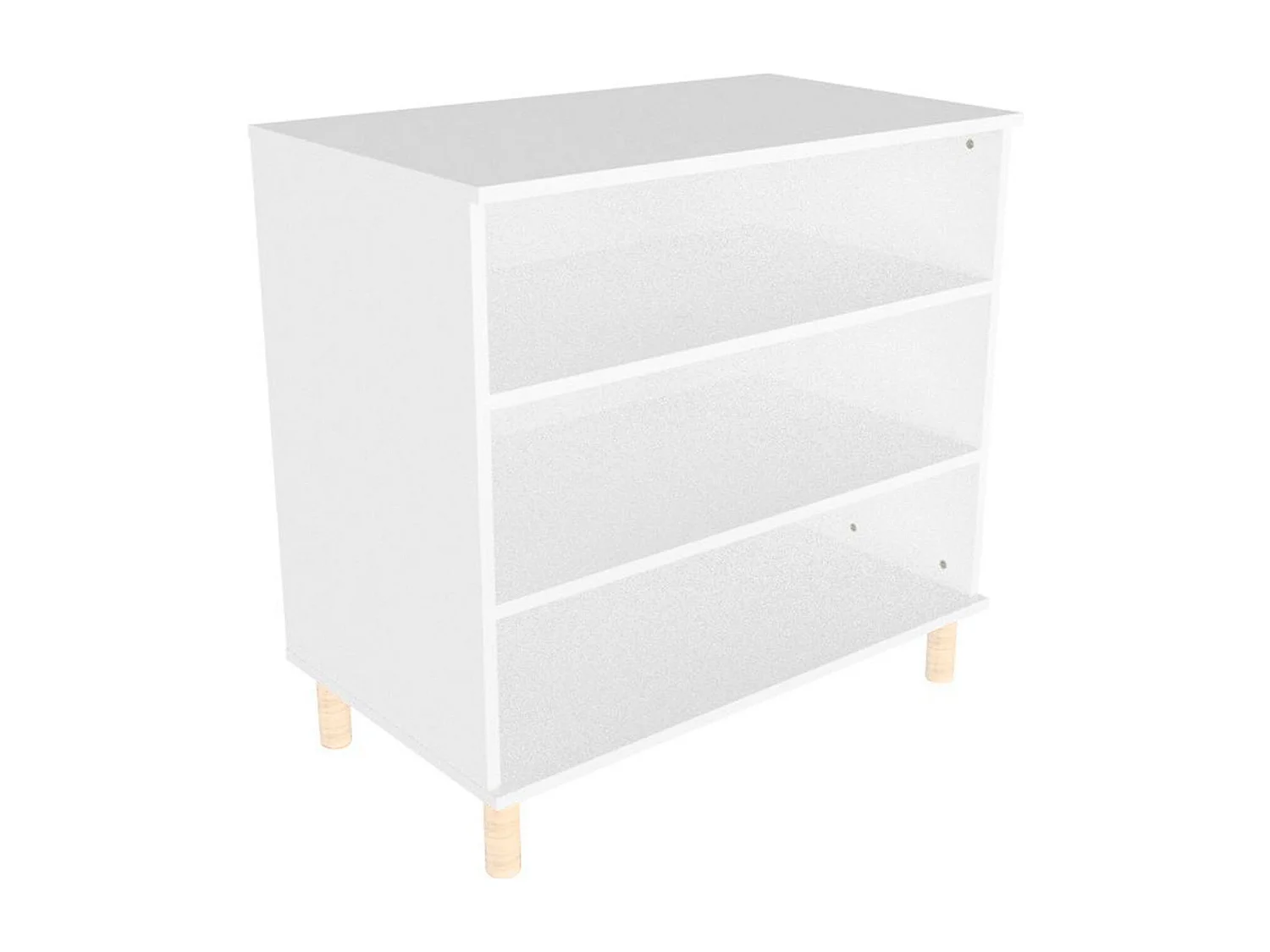 Meuble de rangement CABI blanc