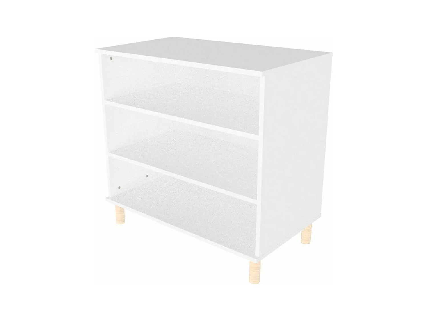 Meuble de rangement CABI blanc