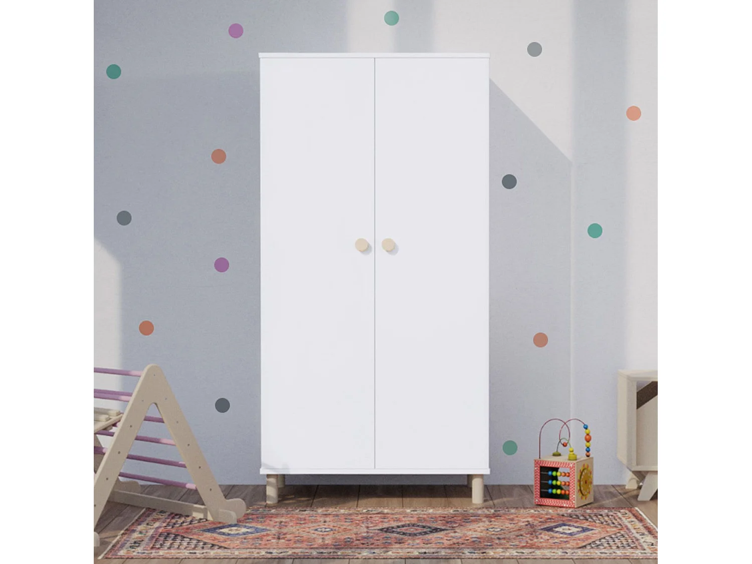 COMBO witte kindergarderobe