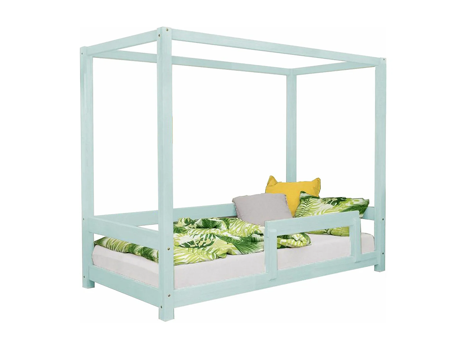 BUNKY kinderbed 80 x 180 lichtblauw