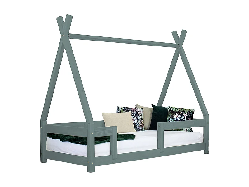 NAKANA kinderbed 80 x 160 saliegroen