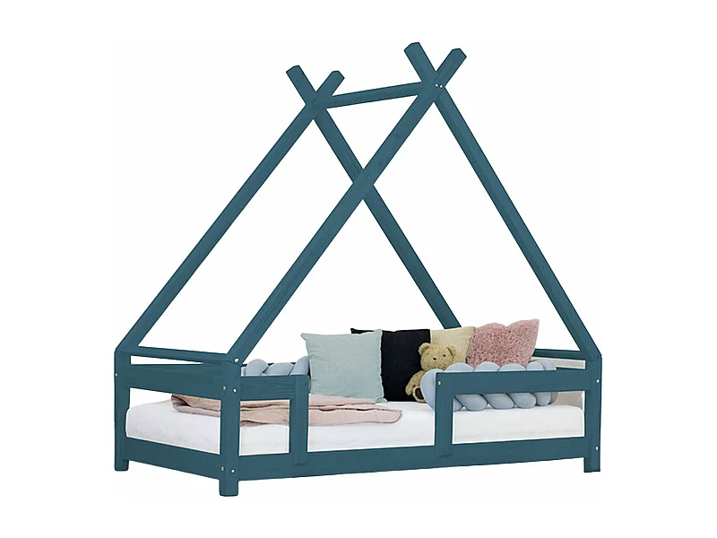 TAHUKA kinderbed 90 x 200 petrolgroen