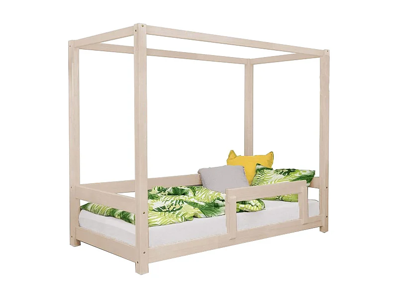 Lit cabane enfant BUNKY 120 x 200 beige