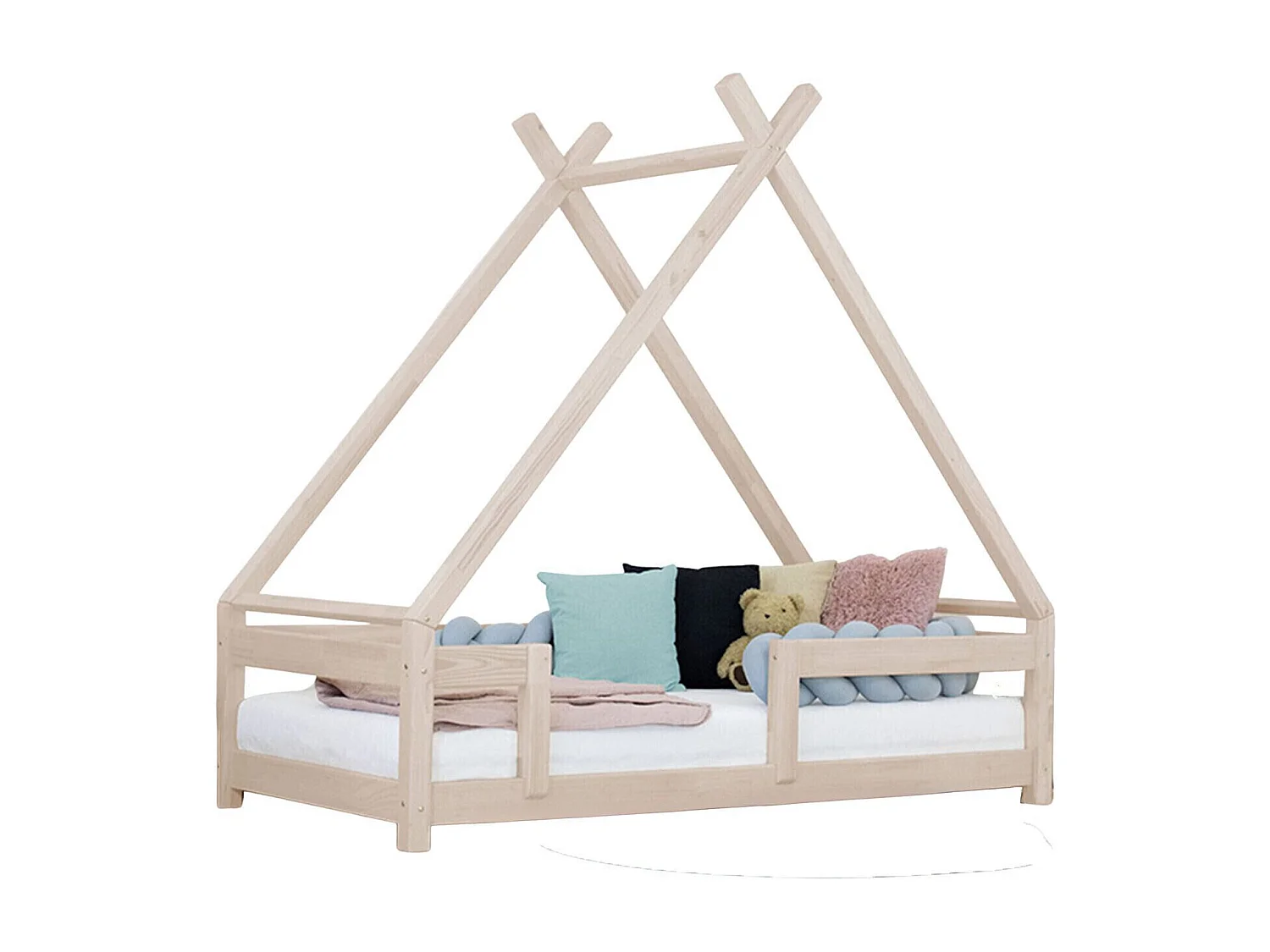 TAHUKA kinderbed 80 x 160 beige