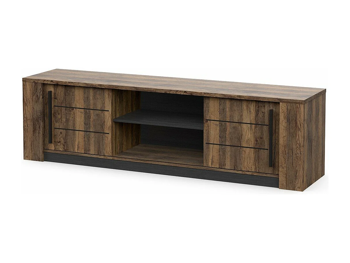 Banc TV 2 portes coulissantes L184,5 cm - MALA