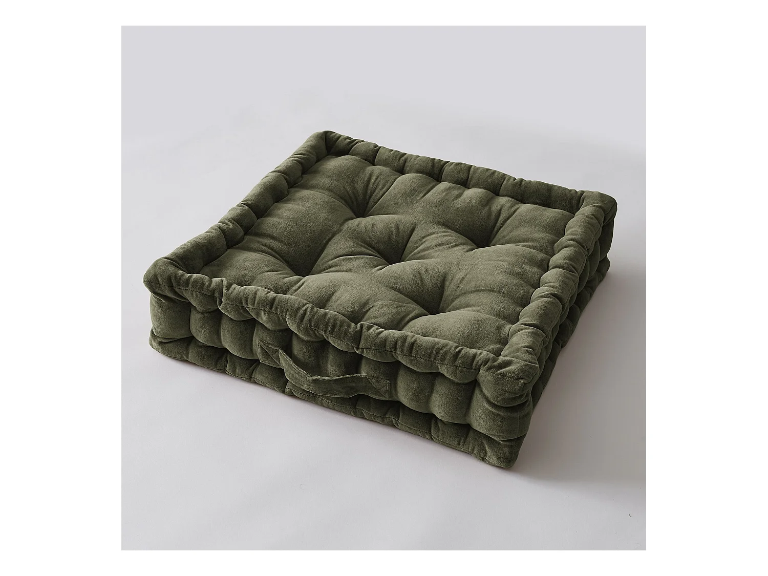 Coussin de sol 50 x 50 x 10 cm CÉSAR Thym