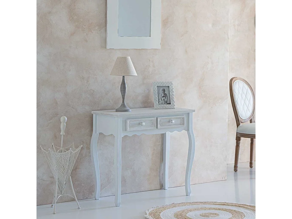 Paragüero de forja blanco 28x28x68