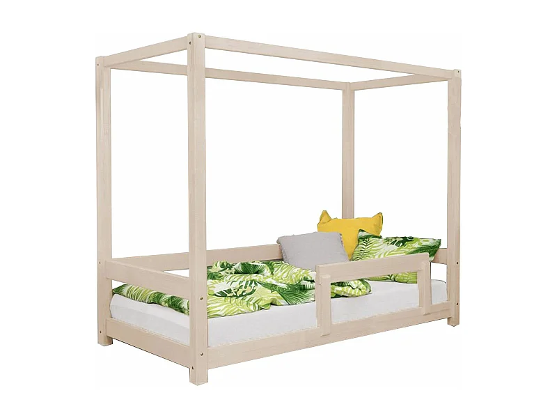 Lit cabane enfant BUNKY 120 x 180 beige