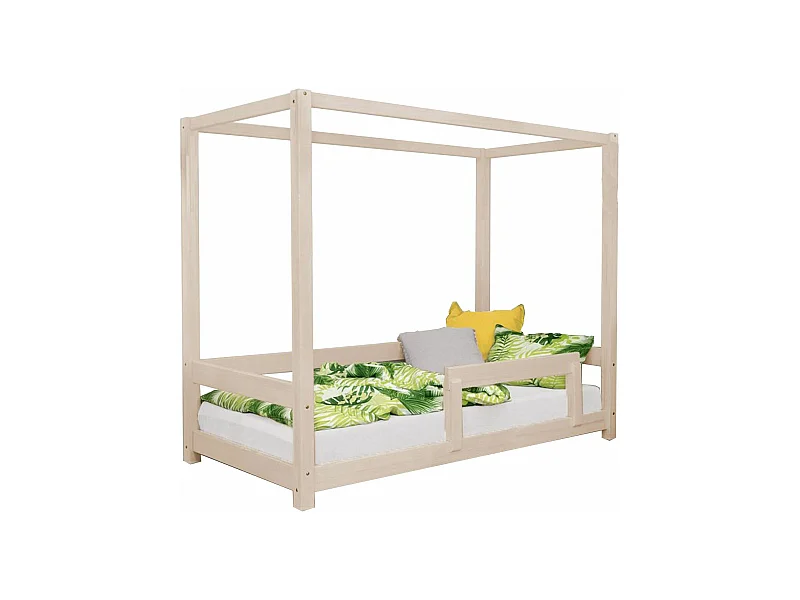 Lit cabane enfant BUNKY 120 x 190 beige