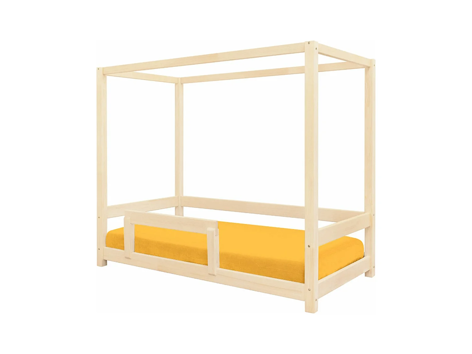 Lit cabane enfant BUNKY 120 x 190 beige