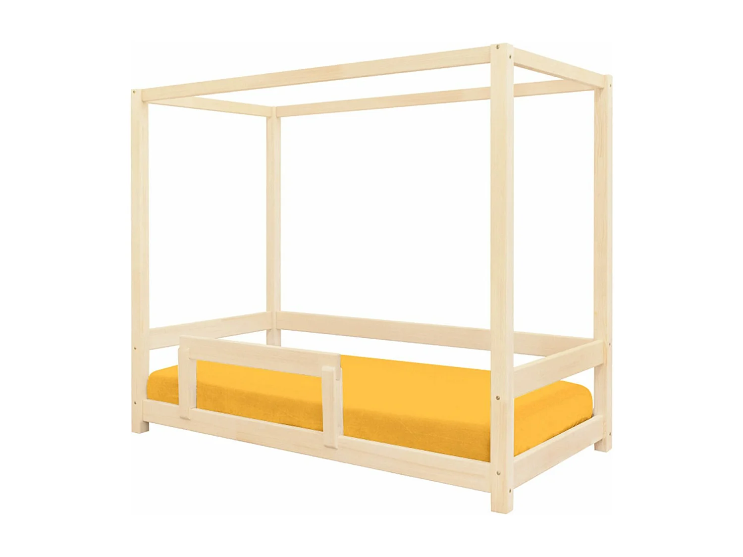 Lit cabane enfant BUNKY 90 x 200 vert sauge