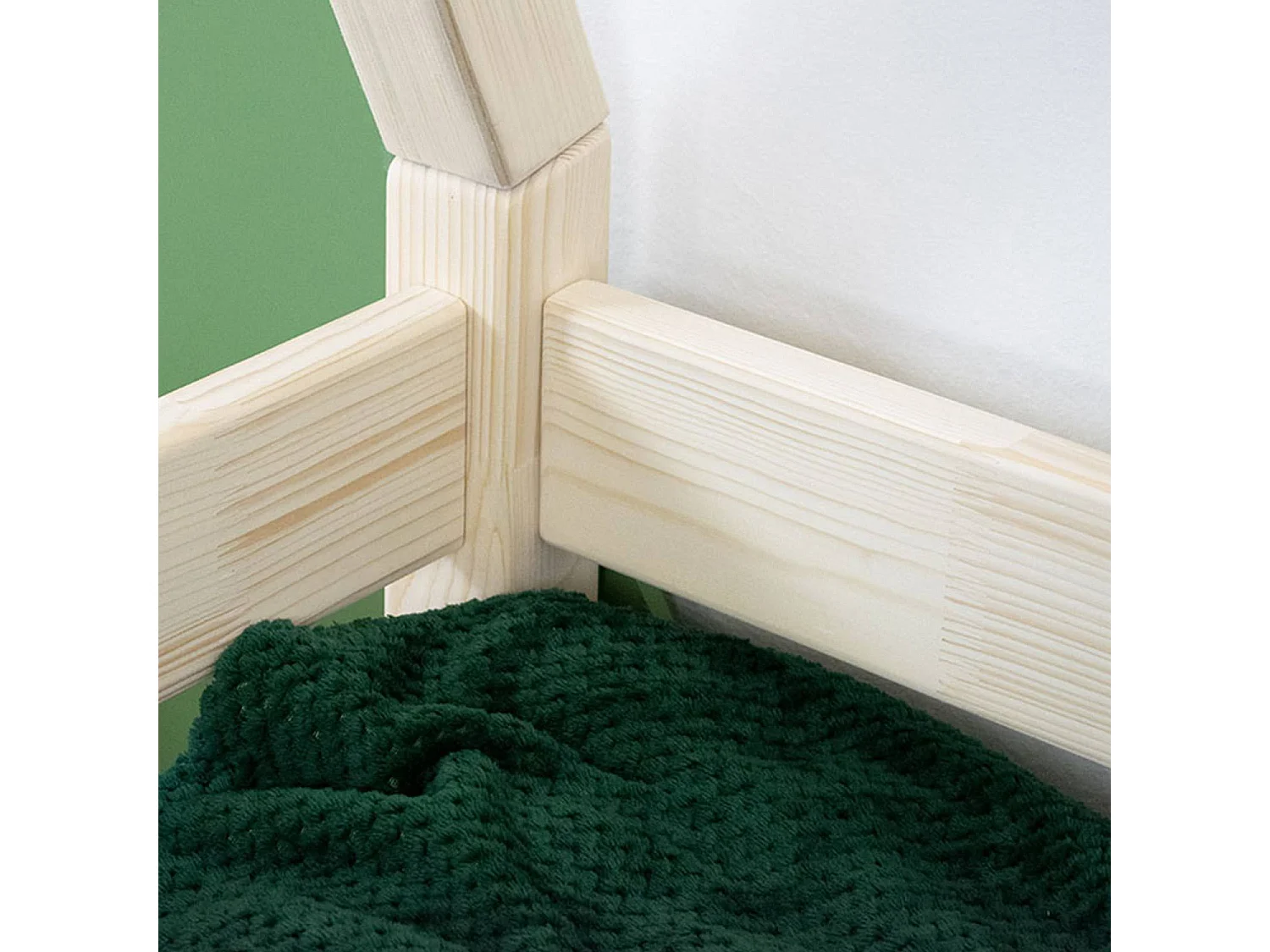 NAKANA kinderbed 90 x 160 saliegroen