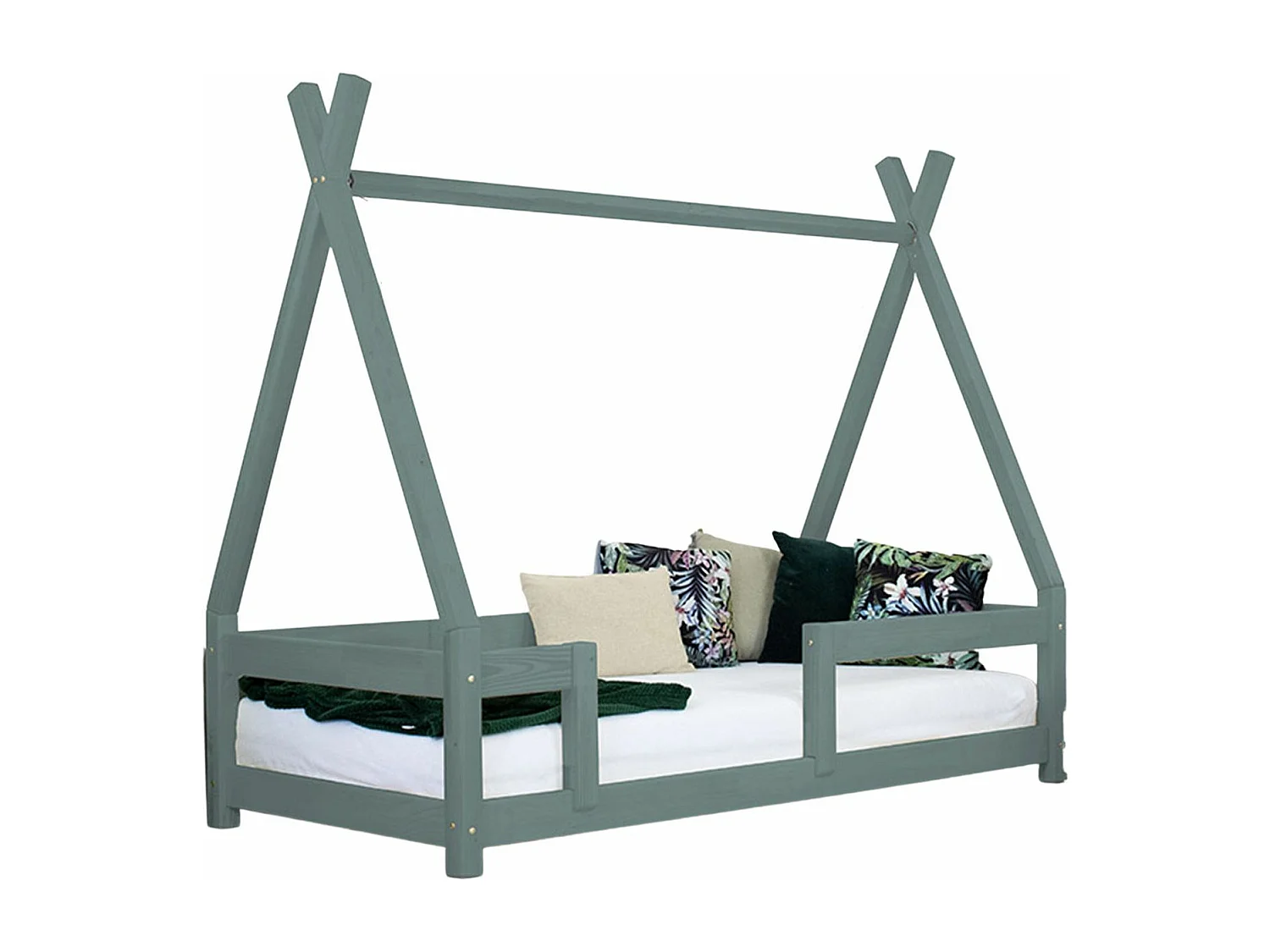 NAKANA kinderbed 140 x 200 saliegroen