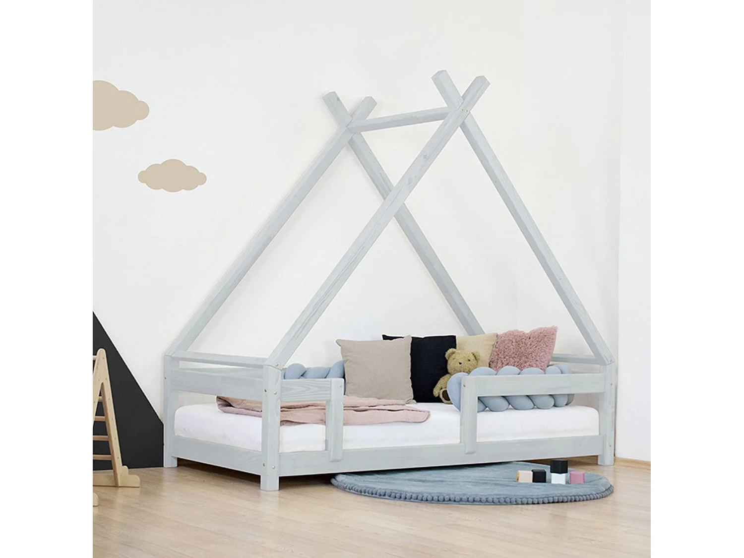 TAHUKA kinderbed 90 x 200 lichtgroen