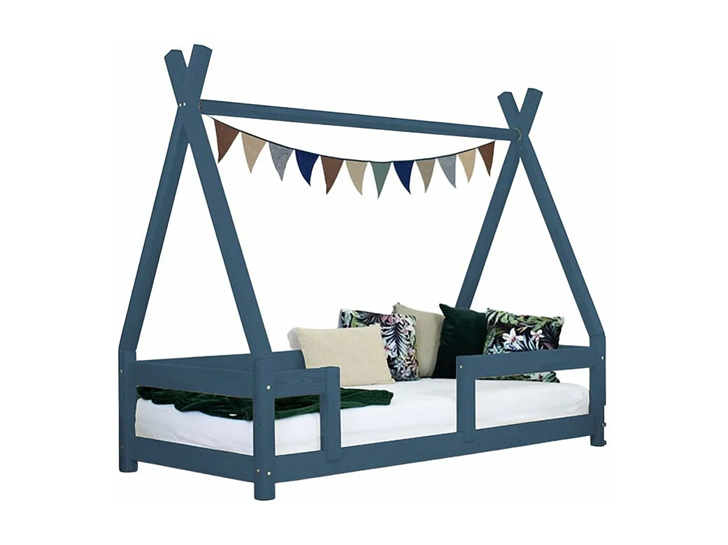 NAKANA kinderbed 80 x 180 marineblauw