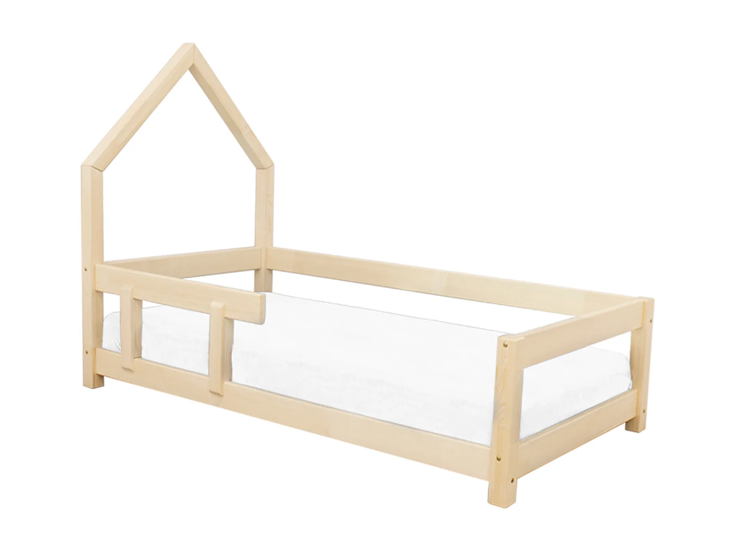 Lit cabane enfant POPPI 120 x 190 bleu clair 2