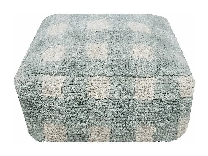 Coussin d'assise Vichy Blue Sage