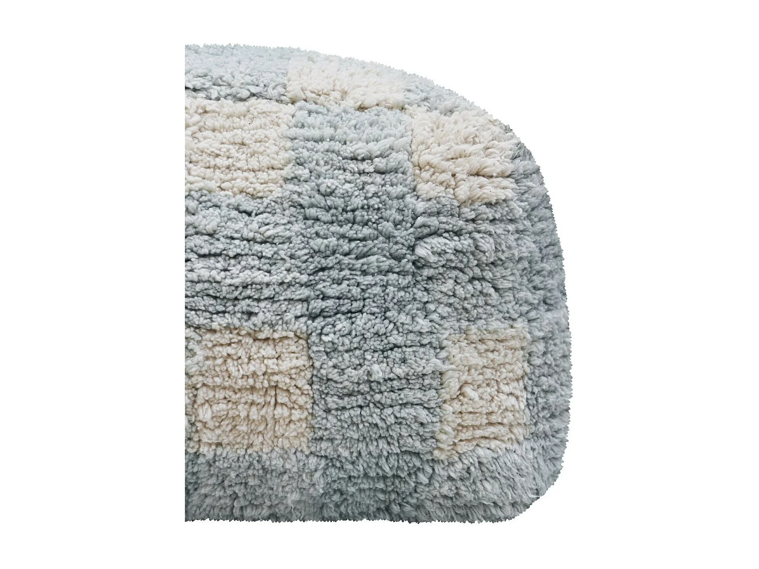 Coussin d'assise Vichy Blue Sage