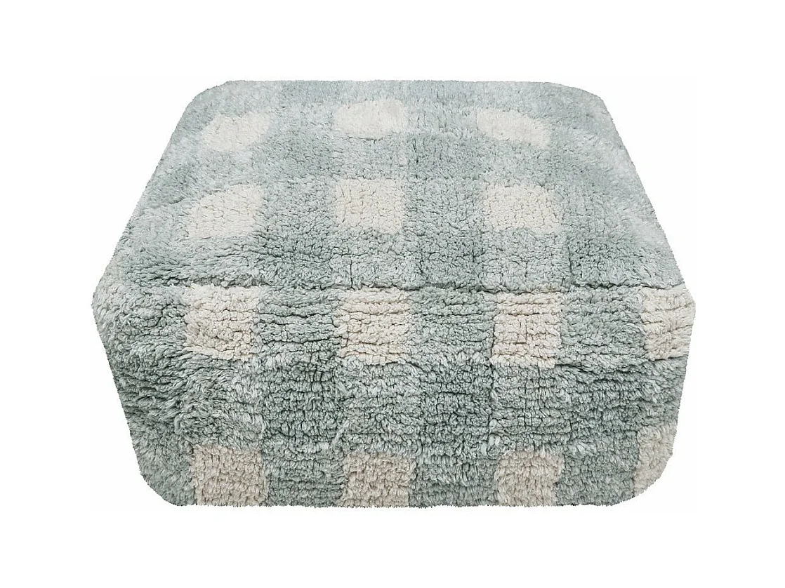 Coussin d'assise Vichy Blue Sage
