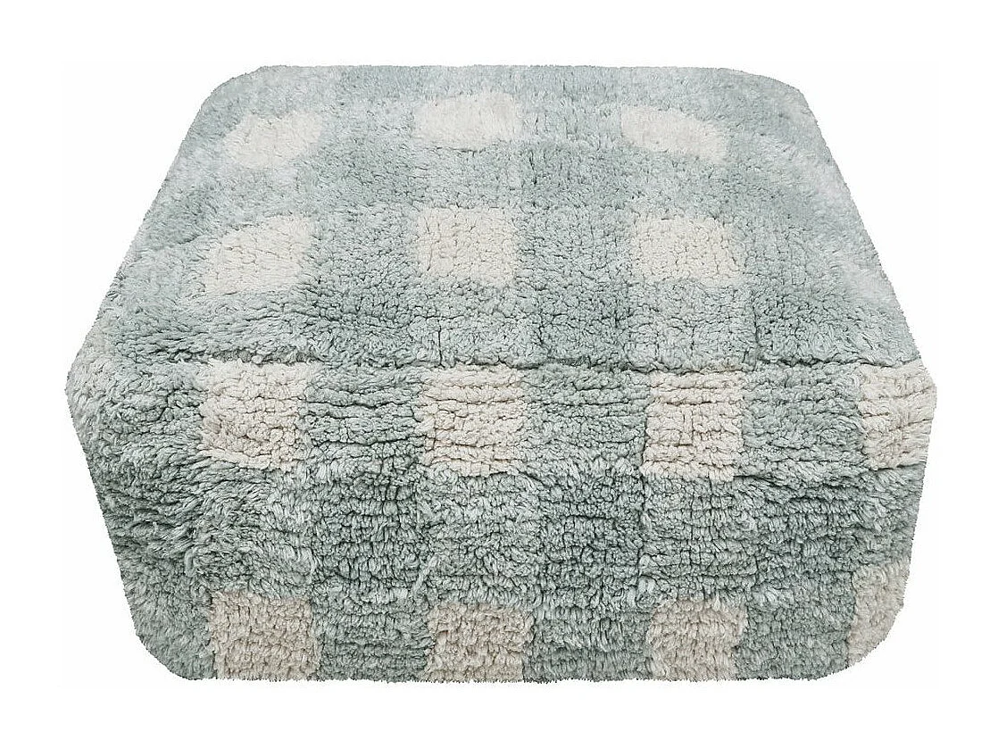 Coussin d'assise Vichy Blue Sage