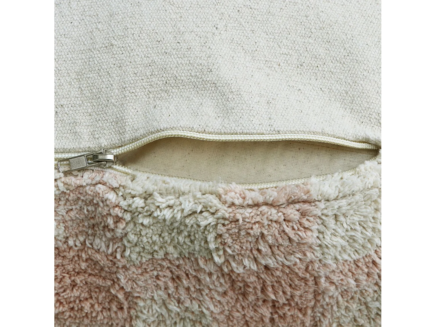 Coussin d'assise Vichy Rose