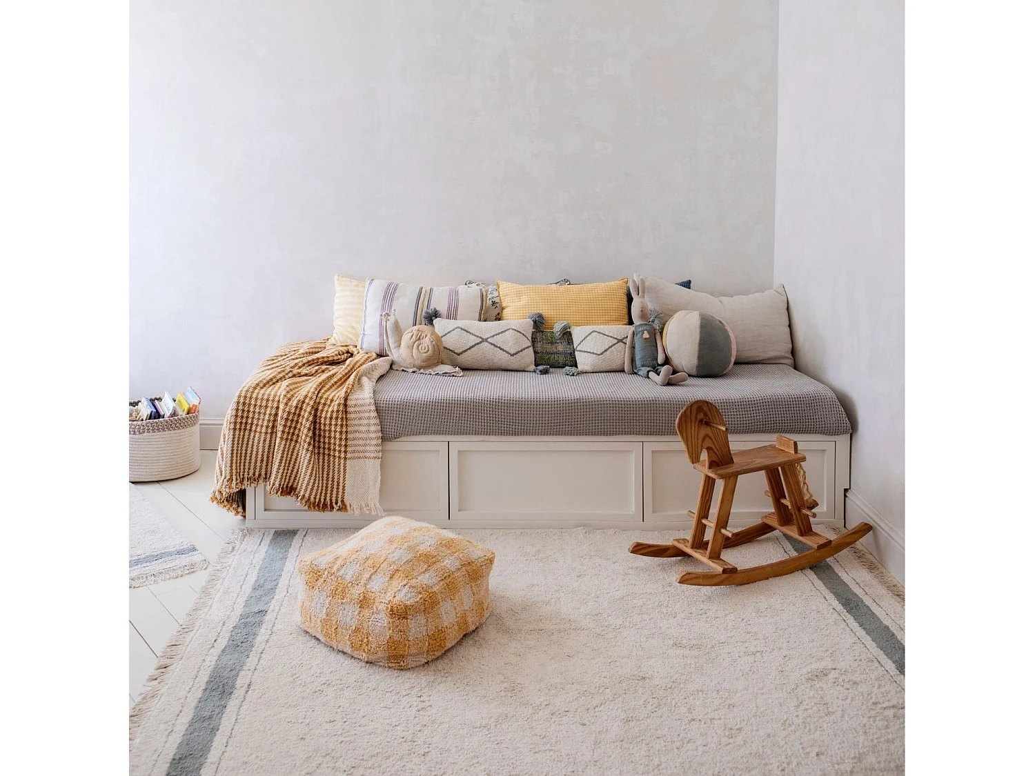 Coussin d'assise Vichy Honey