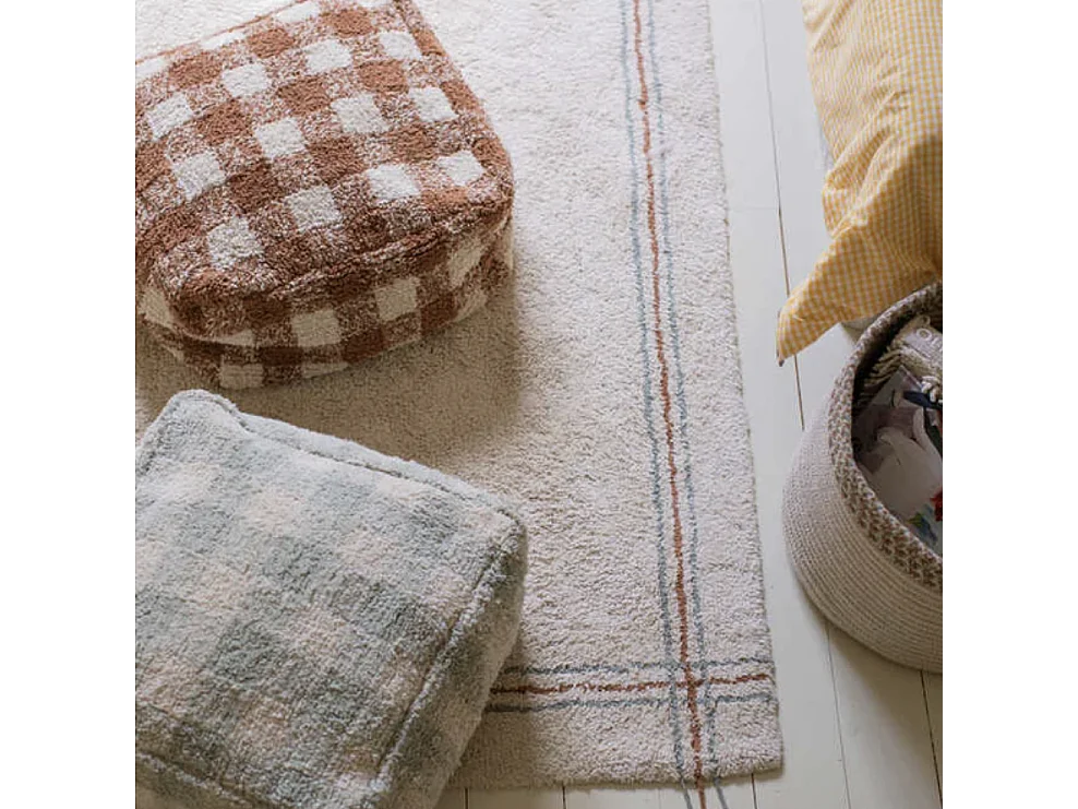 Coussin d'assise Vichy Toffee