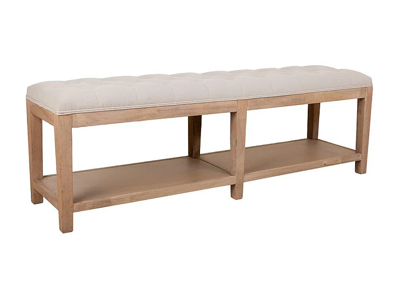 Hocker aus Metall, Vintage-Finish, 44x44x66,5H cm