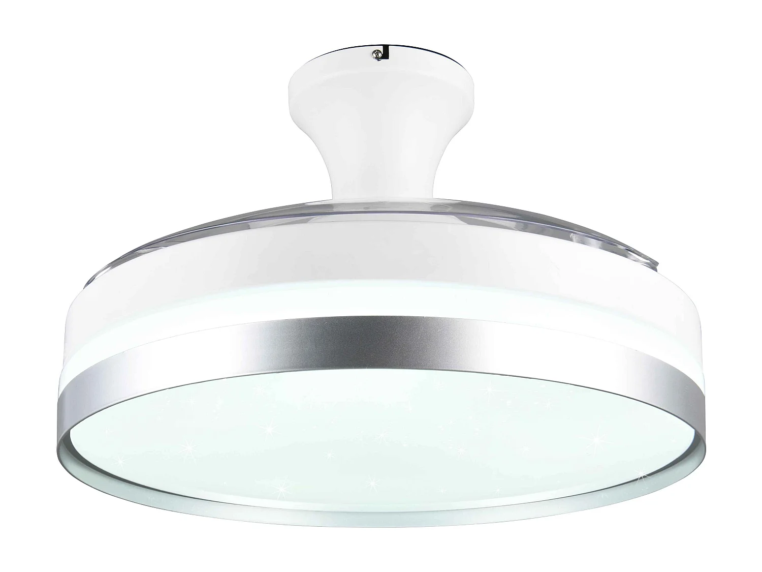 Plafoniera con Ventilatore estate/inverno, titano, D 100 cm Lindberg