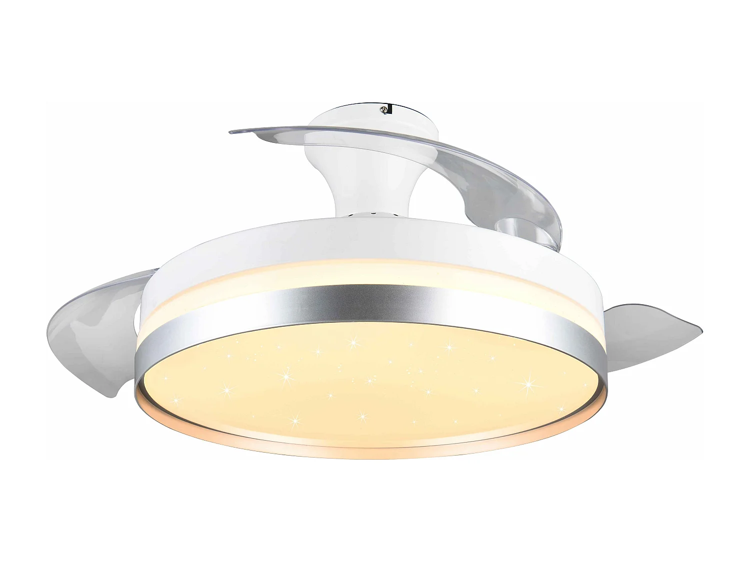 Plafoniera con Ventilatore estate/inverno, titano, D 100 cm Lindberg