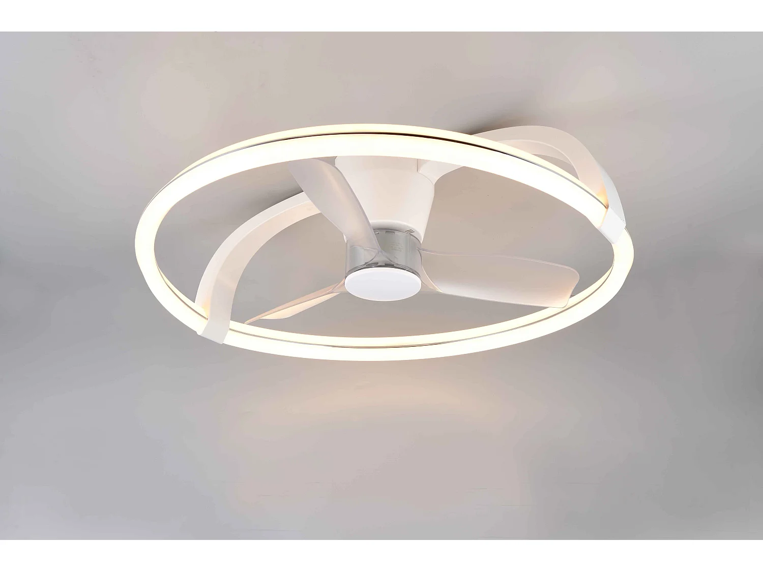 Plafoniera con Ventilatore estate/inverno, bianco, D 73 cm Stockholm